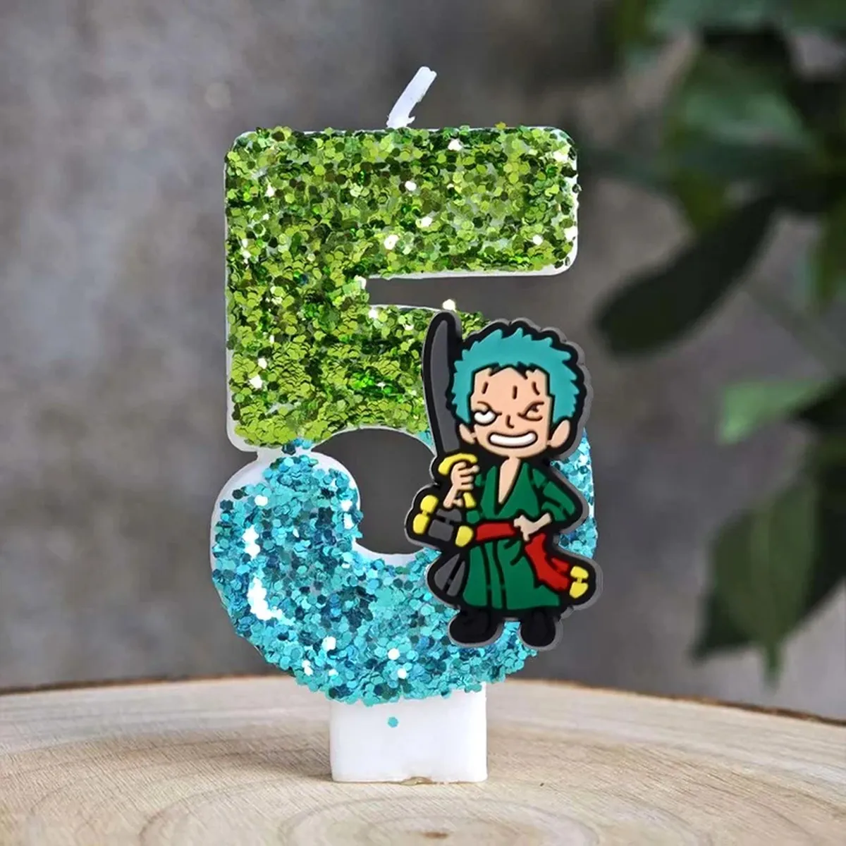 Velas de One Piece con número del 0 al 9 para pastel – f 5