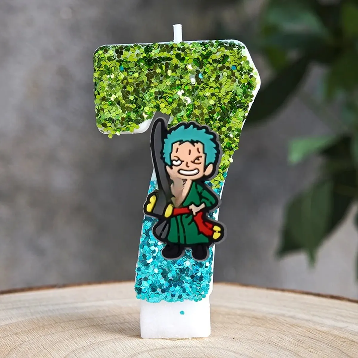 Velas de One Piece con número del 0 al 9 para pastel – f 7
