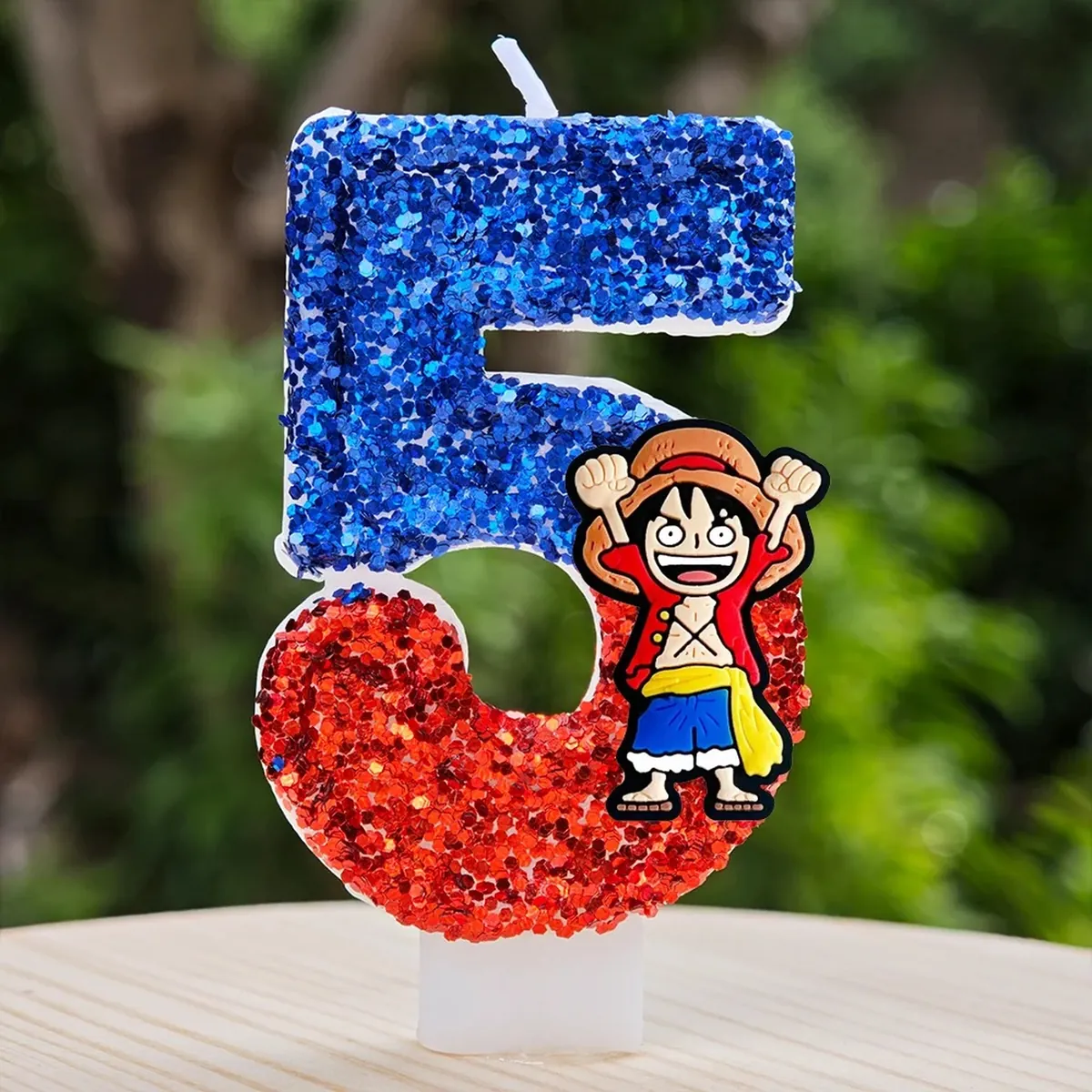 Velas de One Piece con número del 0 al 9 para pastel – g 5