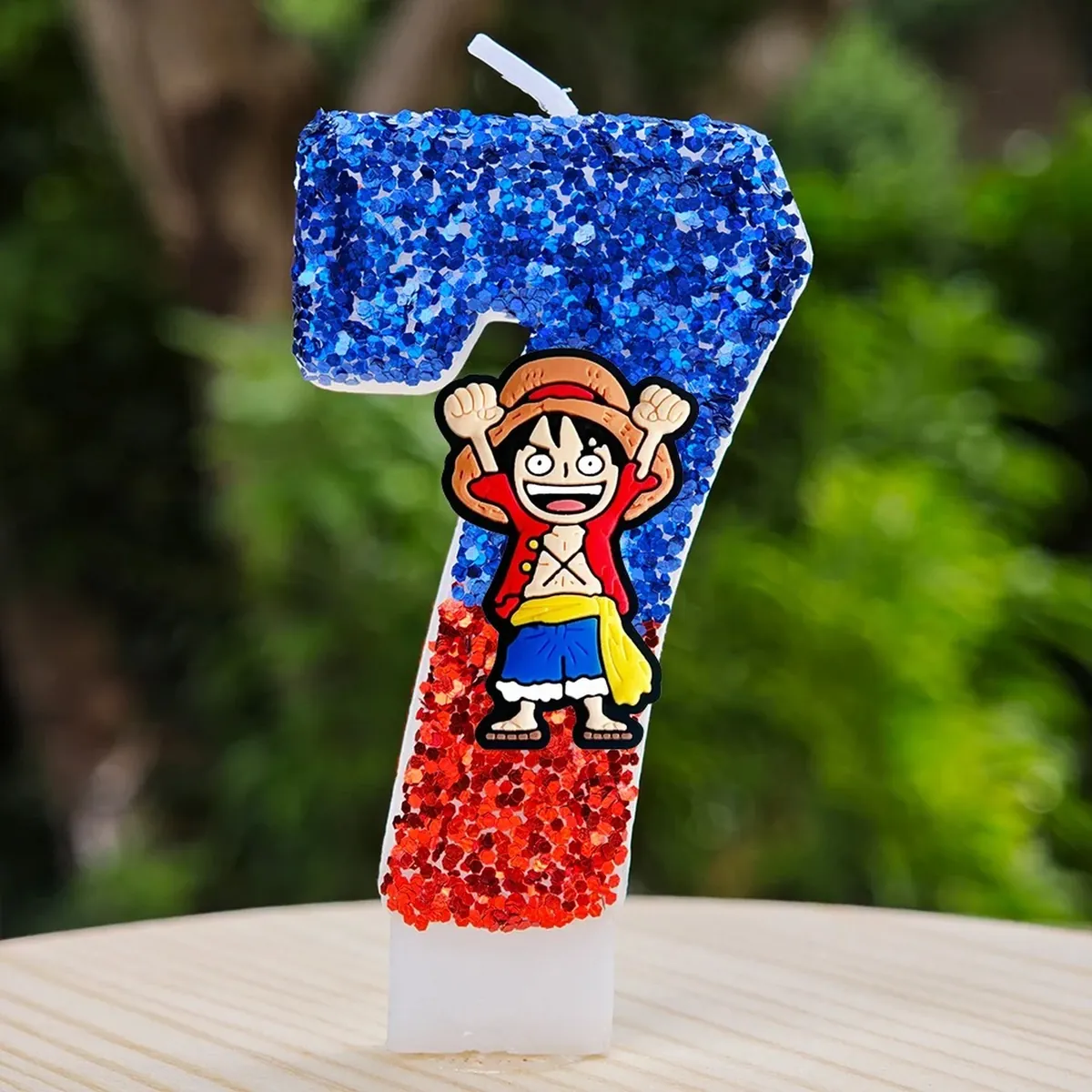 Velas de One Piece con número del 0 al 9 para pastel – g 7