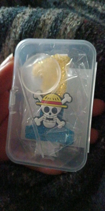 Foto de un comprador: Velas de One Piece con números del 0 al 9 y Luffy
